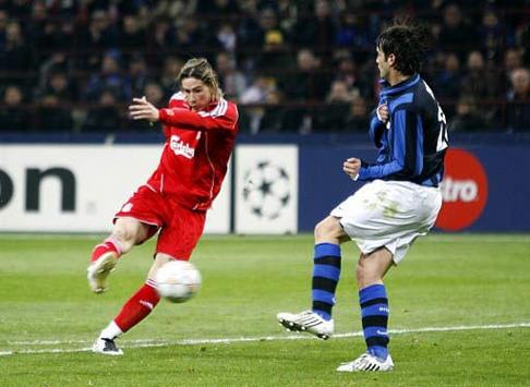 CL: Fernando Torres, Inter Milan - Liverpool (PA)