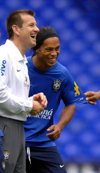 Dunga and Ronaldinho - Brazil