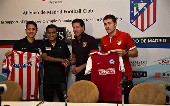 Sundram looking forward to Atletico clash
