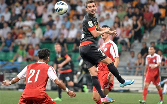Atletico limp to victory over Singapore Selection