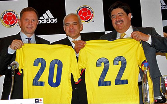 Colombia y Adidas hasta 2022
