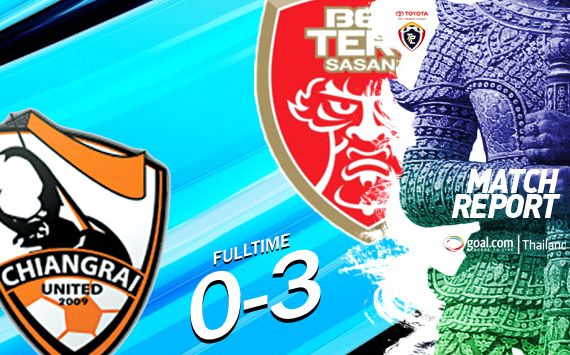 เชียงราย ยูไนเต็ด 0 - 3 บีอีซี เทโรศาสน เคลตัน อันล็อค