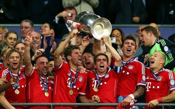 Bayern meraih titel Liga Champions kelima di musim ini.