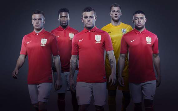 رونمایی از لباس های خارج از خانه جدید تیم ملی انگلیس