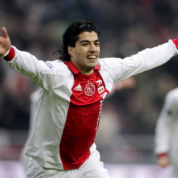 Ajax - Willem II, Luis Suarez (foto ANP)