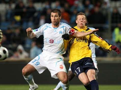 Lorik Cana (Olympique de Marseille) vs Maxime Josse (Sochaux)