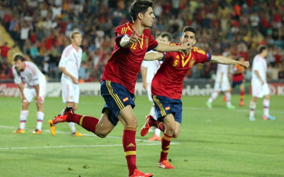Alvaro Morata Menangkan Spanyol - Piala Eropa U-21