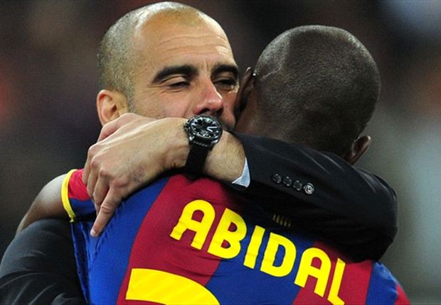Abidal y Guardiola, tiempos felices en el Barça