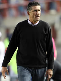 Edgardo Bauza, técnico de Liga Deportiva Universitaria de Quito (Mexsport)