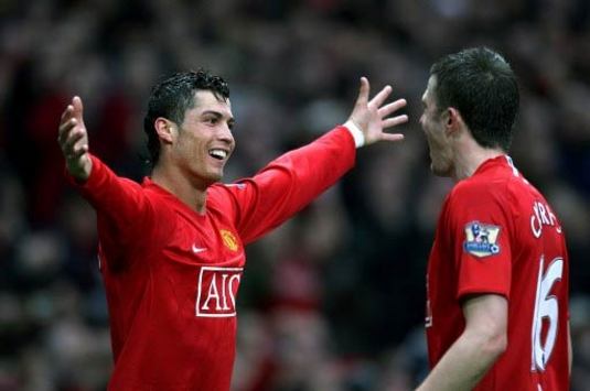 EPL: Cristiano Ronaldo, Manchester United - Aston Villa (PA)