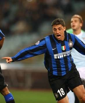 Crespo, Lazio-Inter (Foto Grazia Neri)