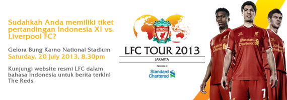 Web Resmi Liverpool FC Berbahasa Indonesia