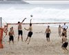 Italia disfruta jugando al voleibol