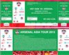 Không nâng giá vé trận ĐT Việt Nam - Arsenal