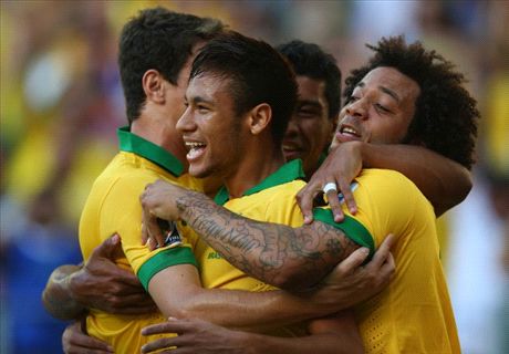 ネイマールが魅了、ブラジル連勝