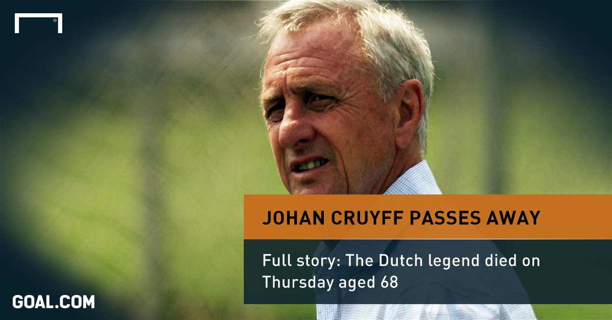 football will never see another johan cruyff