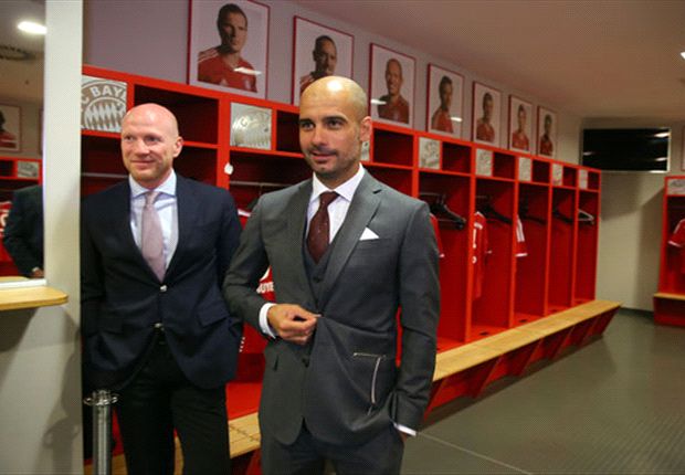 'Excuse my German' - Guardiola charms his new bosses in Bayern bow