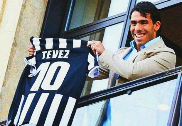 Carlos Tevez bahagia bisa bergabung dengan Juventus