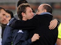Antonio Cassano & Giuseppe Marotta, Sampdoria (Foto Grazia Neri)