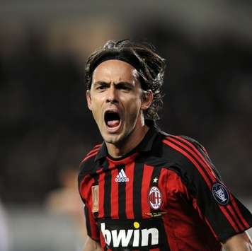Pippo Inzaghi, la doppietta alla Juve non basta (Foto Grazia Neri)