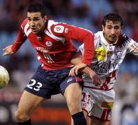 Adil Rami (Lille) vs Moncef Zerka (Nancy)