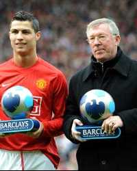 EPL: Alex Ferguson and Cristiano Ronaldo, Manchester United - Arsenal (PA)