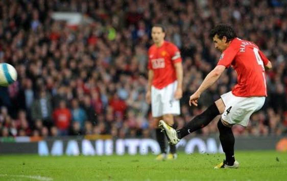 EPL: Owen Hargreaves, Manchester United - Arsenal (PA)
