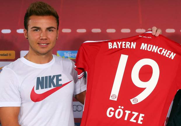 Bayern fine Gotze, Gomez & Kirchhoff