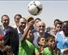 FIFA President, Joseph Blatter  and FIFA   Vice-President Prince Ali bin al-Hussein from Jordan