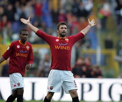 Serie A, Roma-Livorno: Vucinic (Foto Grazia Neri)