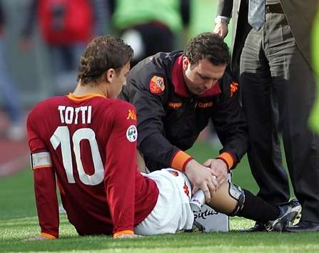 Serie A, Roma-Livorno: Totti (Foto Grazia Neri)