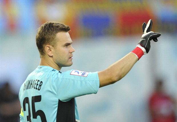 Igor Akinfeev fast becoming the heir to the legendary Lev Yashin