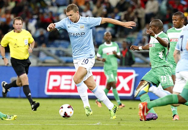 Edin Dzeko, posisinya dijamin oleh manajer anyar City