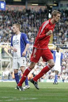 EPL: Peter Crouch, Birmingham City - Liverpool (PA)