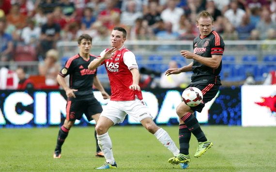 Nick Viergever vs Siem de Jong, AZ - Ajax