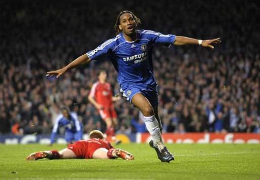 Champions League: Chelsea - Liverpool, Drogba (PA)