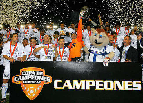 Pachuca celebrates Concacaf Cup Championship (Mexsport)