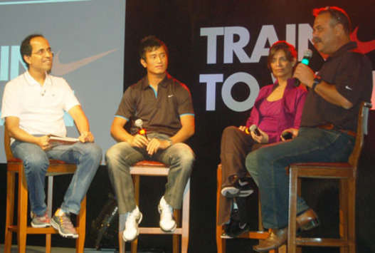 Bhaichung Bhutia, Nike Conference, India