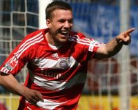 Bundesliga: MSV Duisburg - Bayern Munich, Lukas Podolski (firo)