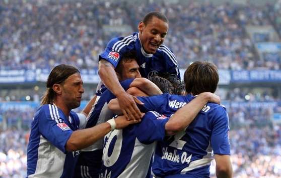 Bundesliga: Schalke - Eintracht Frankfurt (firo)