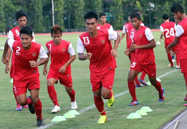 Timnas Indonesia U-19 menjalani latihan