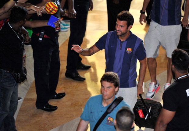 گزارش تصویری: ورود کاروان ورزشی بارسلونا به کوالالامپور