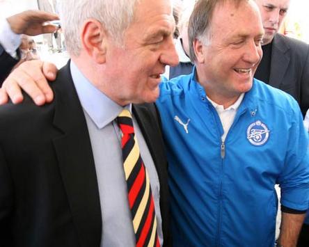 UEFA Cup: Dick Advacat and Walter Smith, Zenit St Petersburg - Rangers (PA)