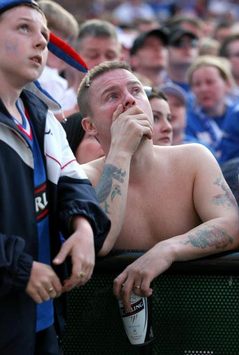 Rangers fans (PA)