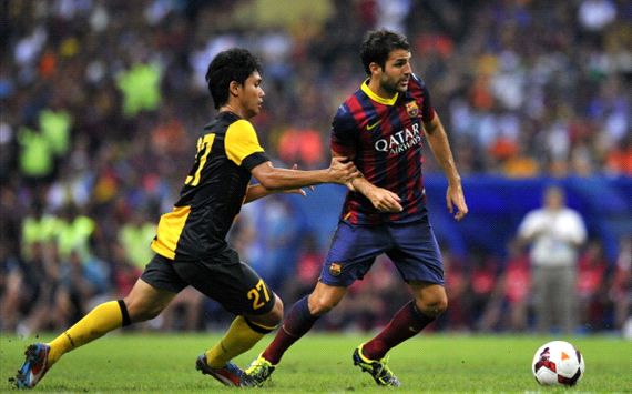 Cesc Fabregas, Malasia-Barcelona