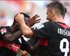Vedad Ibisevic celebrates goal for VfB Stuttgart vs   Mainz with teammates