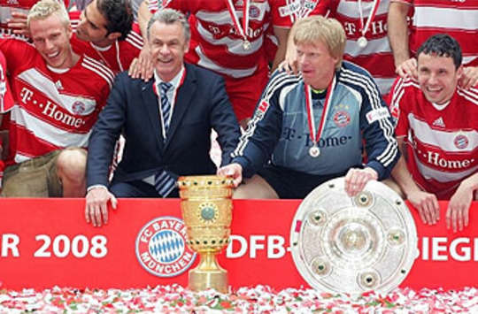 Bundesliga: Gelungener Abschied von Hitzfeld und Kahn (firo)