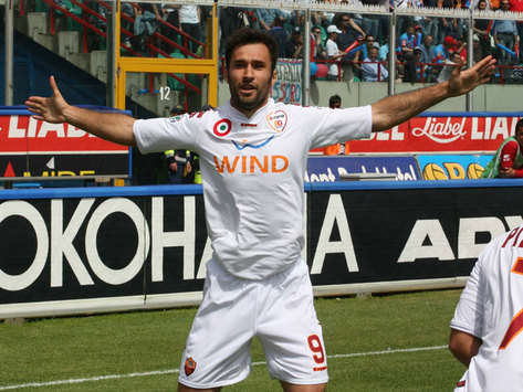 Mirko Vucinic, Roma (Foto Grazia Neri)