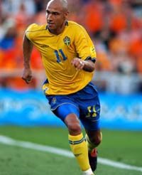 Euro 2004：Henrik Larsson, Sweden