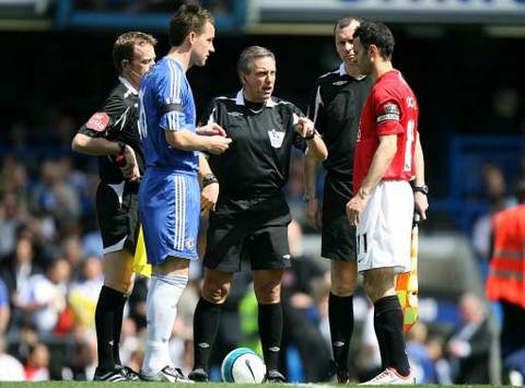 John Terry - Ryan Giggs, Chelsea - Manchester United (PA)